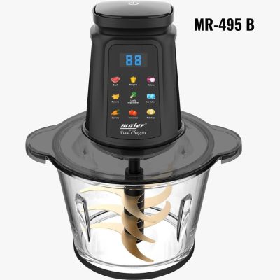 خردکن مایر 800 وات ۳ لیتر ۹ تیغه مدل MR-495