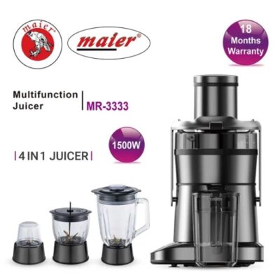 آبمیوه‌گیری ۴ کاره مایر مدل MR-3333