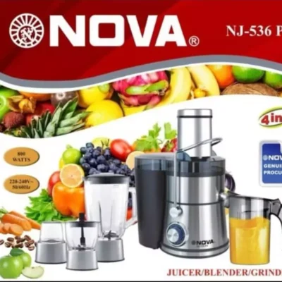 آبمیوه گیر 4 کاره نوا مدل NJ-536P4
